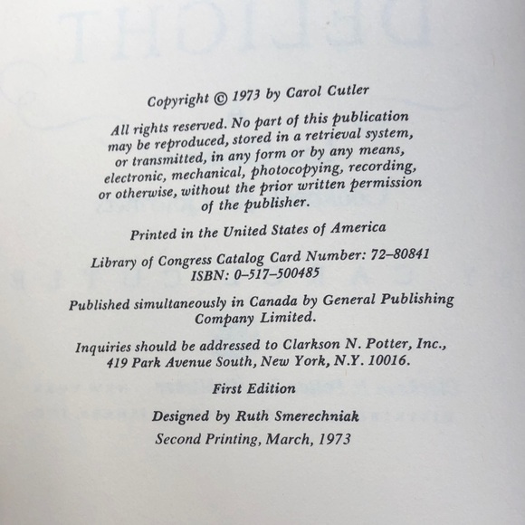 First Edition Haute Cuisine vintage Cookbook ffrom 1973 - Picture 4 of 5